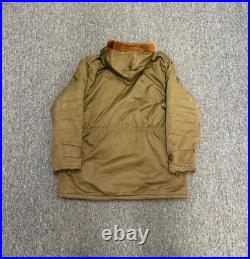 Vintage 40's WW2 US Army Air Force Type B-9 Parka Military Jacket Size L