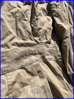 Vintage 50s 60s US Air Force Flight Suit Mens Size 40 Short Small Army Military