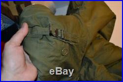 Vintage Air Forces U. S. Army B-11 Winter Parka Bomber Jacket Dann Clothing Sz 36