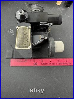Vintage Aircraft Sextant Bubble Octant Navigation Tool US Army Air Force