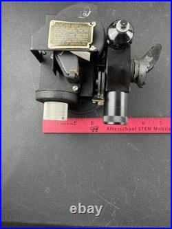 Vintage Aircraft Sextant Bubble Octant Navigation Tool US Army Air Force