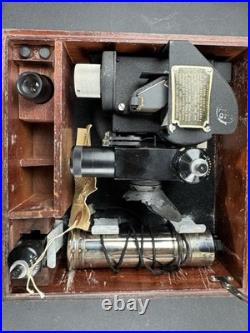 Vintage Aircraft Sextant Bubble Octant Navigation Tool US Army Air Force