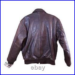 Vintage Avirex U. S. Army Air Forces Type A-2 Leather Bomber Jacket Men's S NWT