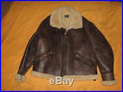 Vintage Avirex Us Army Air Force Leather Flight Jacket
