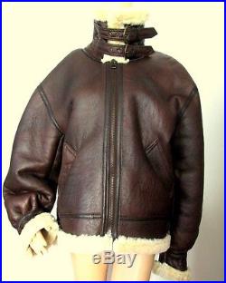 Vintage B-3 Flight Equipment US Army Air Forces Shearling Bomber Jacket M NEW