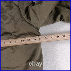 Vintage B-9 Parka Military Flight Jacket Mens Large US Army Air Force Quilted