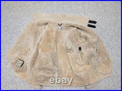 Vintage B3 sheepskin SHEARLING leather jacket XL us army AIR FORCE flight USAF