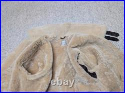 Vintage B3 sheepskin SHEARLING leather jacket XL us army AIR FORCE flight USAF