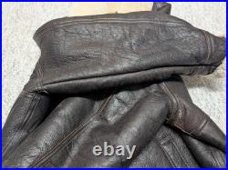 Vintage B3 sheepskin SHEARLING leather jacket XL us army AIR FORCE flight USAF