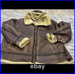 Vintage Calafate Aviation B-3 Type 1942 U. S. Army Air Forces Bomber Jacket 3XL