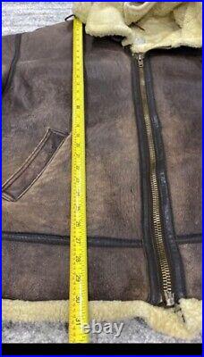 Vintage Calafate Aviation B-3 Type 1942 U. S. Army Air Forces Bomber Jacket 3XL
