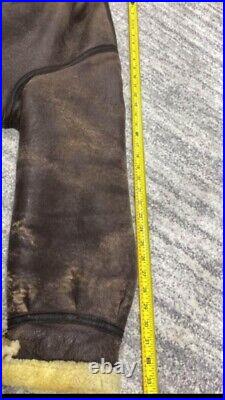 Vintage Calafate Aviation B-3 Type 1942 U. S. Army Air Forces Bomber Jacket 3XL