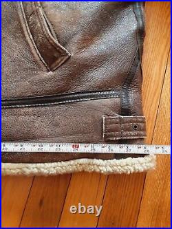 Vintage Calafate Aviation B-3 Type 1942 U. S. Army Air Forces Bomber Jacket 3XL