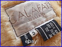 Vintage Calafate Aviation B-3 Type 1942 U. S. Army Air Forces Bomber Jacket 3XL