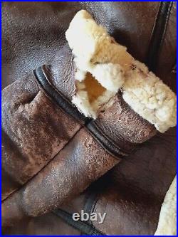 Vintage Calafate Aviation B-3 Type 1942 U. S. Army Air Forces Bomber Jacket 3XL