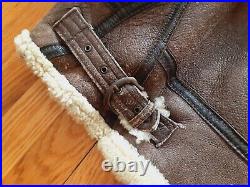 Vintage Calafate Aviation B-3 Type 1942 U. S. Army Air Forces Bomber Jacket 3XL