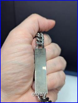 Vintage Crest Craft US Army Air Force Wings Bracelet Nickel Silver-Military