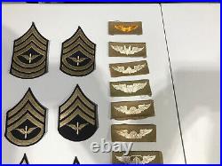 Vintage Lot of 46 WWII Army Air Corp Patches