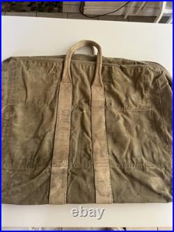 Vintage Naval Aircraft Factory WWII Aviators Kit Bag US Army Navy Air Force