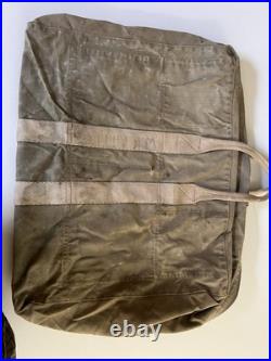 Vintage Naval Aircraft Factory WWII Aviators Kit Bag US Army Navy Air Force
