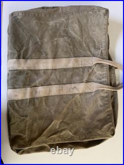 Vintage Naval Aircraft Factory WWII Aviators Kit Bag US Army Navy Air Force