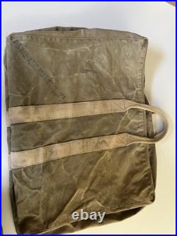 Vintage Naval Aircraft Factory WWII Aviators Kit Bag US Army Navy Air Force