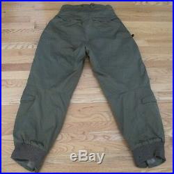 Vintage Original Military Us Army Air Forces Trousers Intermediate Type A-11a