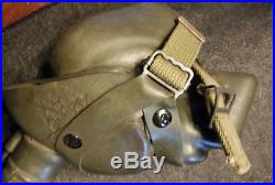 Vintage Original U. S. WWII Army Air Force Aviator Flight Helmet Set