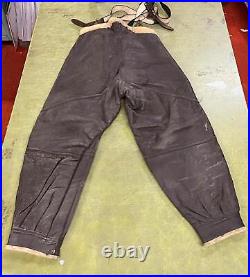 Vintage Originals WWII US Army Airforce Type A-5 Sheepskin Flight Trousers 42S