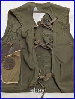Vintage Tilts Pockets Ww2 40s U. S Army Air Force Emergency Sustenance Vest C1