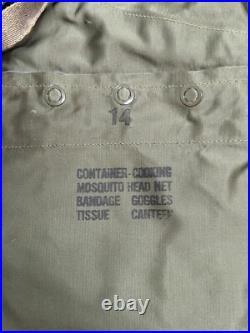 Vintage Tilts Pockets Ww2 40s U. S Army Air Force Emergency Sustenance Vest C1