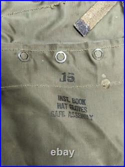 Vintage Tilts Pockets Ww2 40s U. S Army Air Force Emergency Sustenance Vest C1