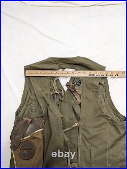 Vintage Tilts Pockets Ww2 40s U. S Army Air Force Emergency Sustenance Vest C1