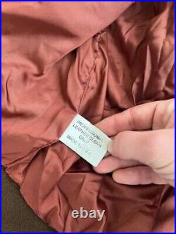 Vintage Type A-2 Flyer's Leather Jacket Us Army Air Force Made In USA