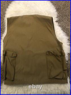 Vintage Type C1 Alpha Industries US Army Air Forces WW2 Vest Sustenance SZ M. D9
