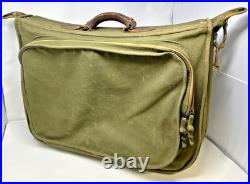 Vintage U. S Army Air Force Canvas Flyers Garment Bag Suitcase Type B-4