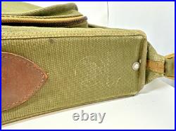 Vintage U. S Army Air Force Canvas Flyers Garment Bag Suitcase Type B-4