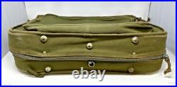 Vintage U. S Army Air Force Canvas Flyers Garment Bag Suitcase Type B-4