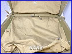 Vintage U. S Army Air Force Canvas Flyers Garment Bag Suitcase Type B-4