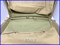 Vintage U. S Army Air Force Canvas Flyers Garment Bag Suitcase Type B-4