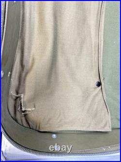 Vintage U. S Army Air Force Canvas Flyers Garment Bag Suitcase Type B-4