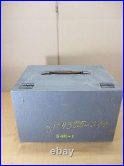 Vintage US ARMY AIR FORCE RCA Sweep Power Supply S/N 603 (B) POWERS & LIGHTS-UP