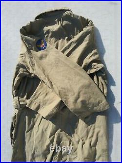 Vintage US Army Air Forces ANS-31 Khaki Summer Flight Suit Approx. 48