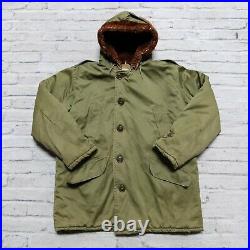 Vintage US Army Air Forces Style B-9 Winter Parka Bomber Jacket USAAF