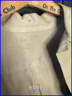 Vintage US Army Air Forces WWII Service Coat with Khaki Shirt