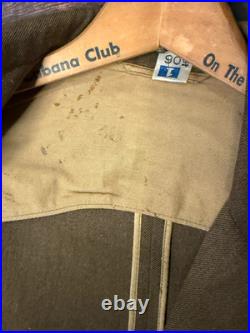 Vintage US Army Air Forces WWII Service Coat with Khaki Shirt