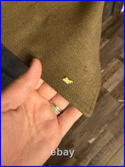 Vintage US Army Air Forces WWII Service Coat with Khaki Shirt