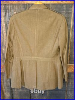 Vintage US Army Air Forces WWII Service Coat with Khaki Shirt