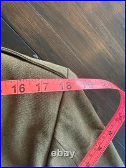 Vintage US Army Air Forces WWII Service Coat with Khaki Shirt