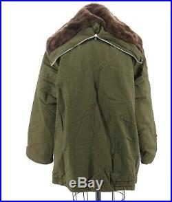 Vintage US Army Air Forces Winter Quilted Insulated Parka Bomber Jacket Sz L